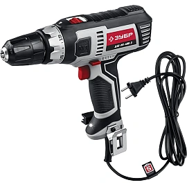 Дрель-шуруповёрт сетевая Зубр ДШ-М1-400-2 400 Вт