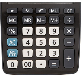 Калькулятор настольный Deli E1238 12-разрядный черный 145x105x27 мм фото Калькулятор настольный Deli E1238 12-разрядный черный 145x105x27 мм