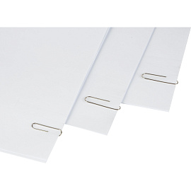 Скрепки канцелярские 33 мм Deli металлические никелированные (100 штук в упаковке)