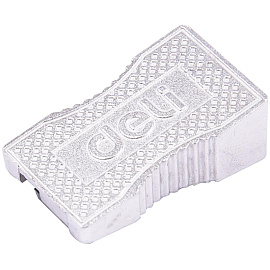 Точилка для карандашей Deli металлическая серебристая