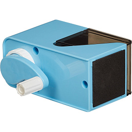 Точилка механическая для карандашей Attache Bright Colours голубой корпус