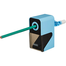 Точилка механическая для карандашей Attache Bright Colours голубой корпус