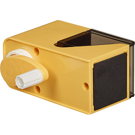 Точилка механическая для карандашей Attache Bright Colours желтый корпус