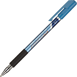 Ручка шариковая неавтоматическая Deli Arrow синяя (толщина линии 0.35 мм, корпус синий) фото Ручка шариковая неавтоматическая Deli Arrow синяя (толщина линии 0.35 мм, корпус синий)