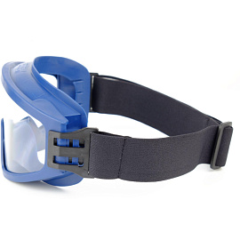 Очки защитные закрытые универсальные РОСОМЗ ЗНГ1 Panorama StrongGlass прозрачные герметичные (22137)