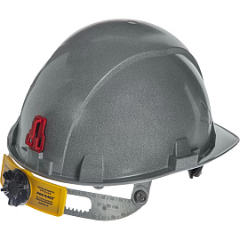 Каска защитная термостойкая РОСОМЗ СОМЗ-55 FavoriT Termo Rapid серебристая с храповым механизмом (76713)