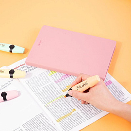 Текстовыделитель Deli Macaron зеленый (толщина линии 1-5 мм)