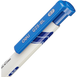 Ручка шариковая автоматическая Deli Think синяя (толщина линии 0.35 мм)