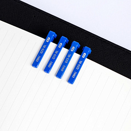 Ручка шариковая автоматическая Deli Think синяя (толщина линии 0.35 мм)