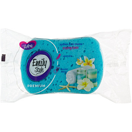 Губка для тела Fresh idea Силуэт поролон 14x9x5 см