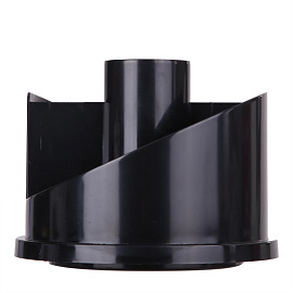 Набор канцелярский Deli E38251A пластиковый 17 предметов черный вращающийся