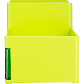 Подставка-органайзер для канцелярских принадлежностей Deli Rio 4 отделения зеленая 92x175x90 мм