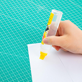 Клей канцелярский жидкий Deli 50 мл прозрачный пластиковый аппликатор (E7302S)