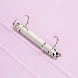 Папка на 2-х кольцах №1 School Kitty 35 мм розовая до 220 листов