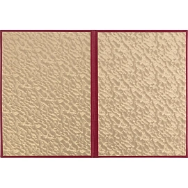 Папка адресная Государственная Символика А4 балакрон красная