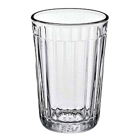 Стакан (хайбол) ОСЗ Граненый стеклянный высокий 250 мл (24 штуки в упаковке)