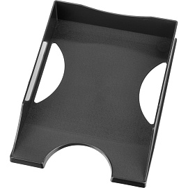 Лоток горизонтальный для бумаг Attache (Attache Economy) Оffice Лайт пластиковый черный