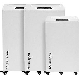 Шредер (уничтожитель документов) Гелеос УО65-4 4-й уровень секретности объем корзины 65 л