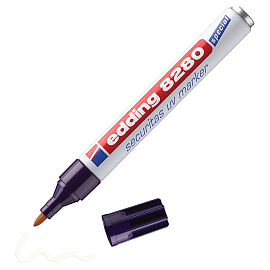 Маркер промышленный Edding E 8280 для невидимой маркировки прозрачный (1.5-3 мм)