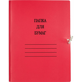 Папка с завязками Attache Дело А4 20 мм мелованный картон до 200 листов (плотность 300 г/кв.м, 20 штук в упаковке)