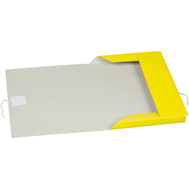 Папка с завязками Attache Дело А4 20 мм мелованный картон до 200 листов (плотность 300 г/кв.м, 20 штук в упаковке)