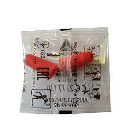 Беруши (противошумные вкладыши) одноразовые Delta Plus 37 дБ без шнурка полиуретановые 200 пар (CONIC2VRO200)