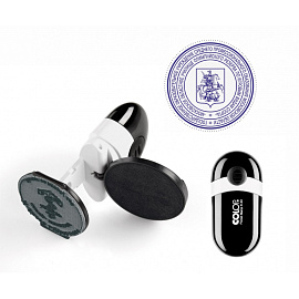 Оснастка для печати круглая Colop Pocket Stamp R40 40 мм черный