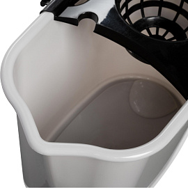 Ведро с отжимом York 10 л пластик (сливной носик) фото Ведро с отжимом York 10 л пластик (сливной носик)