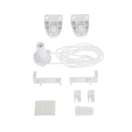 Рулонная штора полиэстер серые (70х158.3 см)