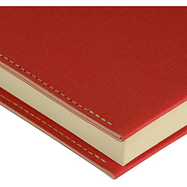 Ежедневник недатированный Bruno Visconti Sorrento искусственная кожа А5 136 листов красный