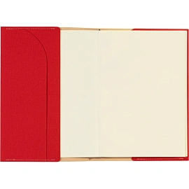 Ежедневник недатированный Bruno Visconti Sorrento искусственная кожа А5 136 листов красный