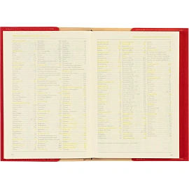 Ежедневник недатированный Bruno Visconti Sorrento искусственная кожа А5 136 листов красный