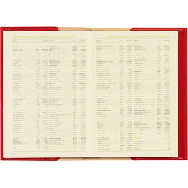 Ежедневник недатированный Bruno Visconti Sorrento искусственная кожа А5 136 листов красный