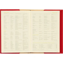 Ежедневник недатированный Bruno Visconti Sorrento искусственная кожа А5 136 листов красный