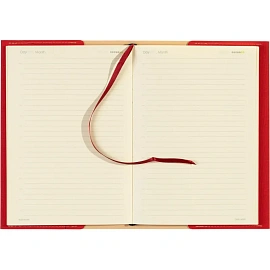 Ежедневник недатированный Bruno Visconti Sorrento искусственная кожа А5 136 листов красный