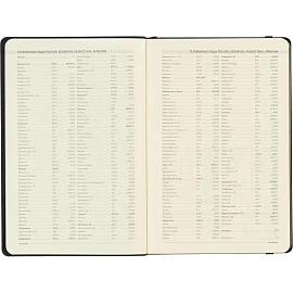 Ежедневник недатированный Bruno Visconti Megapolis Soft искусственная кожа А5 136 листов белый с фиксирующей резинкой (чёрный обрез)