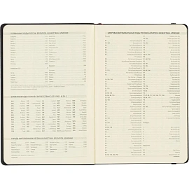 Ежедневник недатированный Bruno Visconti Megapolis Soft искусственная кожа А5 136 листов белый с фиксирующей резинкой (чёрный обрез)