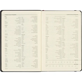 Ежедневник недатированный Bruno Visconti Megapolis Soft искусственная кожа А5 136 листов белый с фиксирующей резинкой (чёрный обрез)