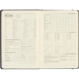 Ежедневник недатированный Bruno Visconti Megapolis Soft искусственная кожа А5 136 листов белый с фиксирующей резинкой (чёрный обрез)