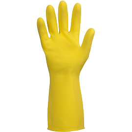 Перчатки латексные Jeta Safety Atom Universal с хлопоковым напылением (размер 7, S)