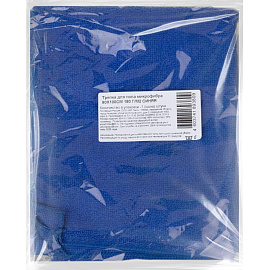 Тряпка для пола 80x100 см микрофибра 180 г/кв.м синяя