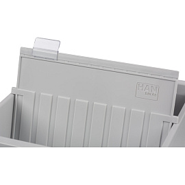 Картотека для карточек Han А5 на 600 карточек (235х228х96 мм, открытая)