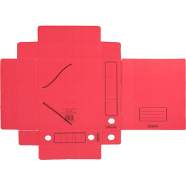 Короб архивный гофрокартон Attache на резинках 252x75x326 мм до 750 листов