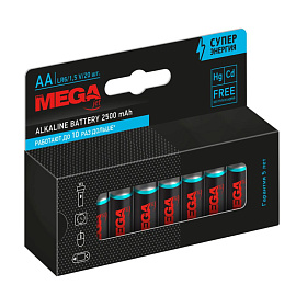 Батарейка АА пальчиковая Комус (20 штук в упаковке)