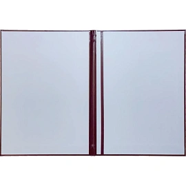 Папка адресная ТВЛ А4 бумвинил бордовая