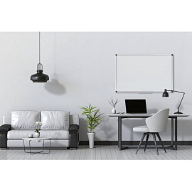 Доска магнитно-маркерная Attache (Attache Economy) Ultra Black 60x90 см односекционная с лаковым покрытием (полочка для маркеров)