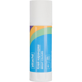 Клей-карандаш Attache Bright Colours 40 г