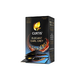 Чай черный Curtis Elegant Earl Grey 25 сашет (бергамот)