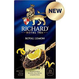 Чай черный Richard Royal Lemon 25 сашет