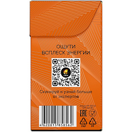 Чай черный Curtis Energy 15 пирамидок (имбирь, манго)